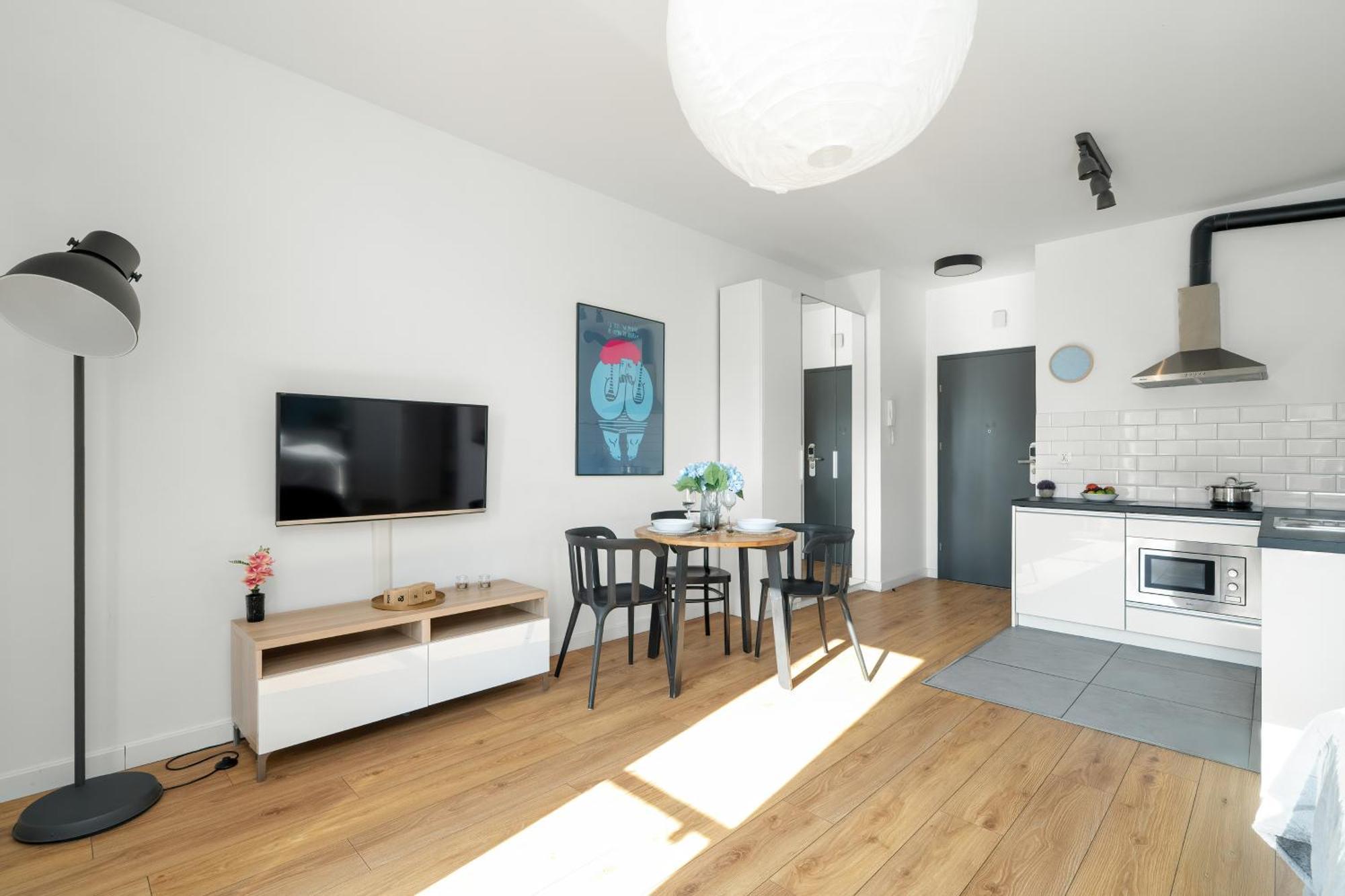 Klimatyczne I Nowoczesne Studio Very Berry W Poznaniu By Noclegi Renters Eksteriør billede